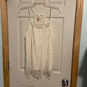 Lace tank